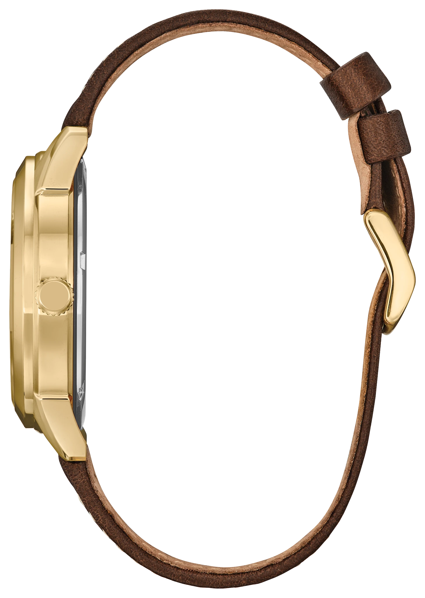 Donald Duck and Crew Beige Dial Leather Strap AW0093-04W | CITIZEN